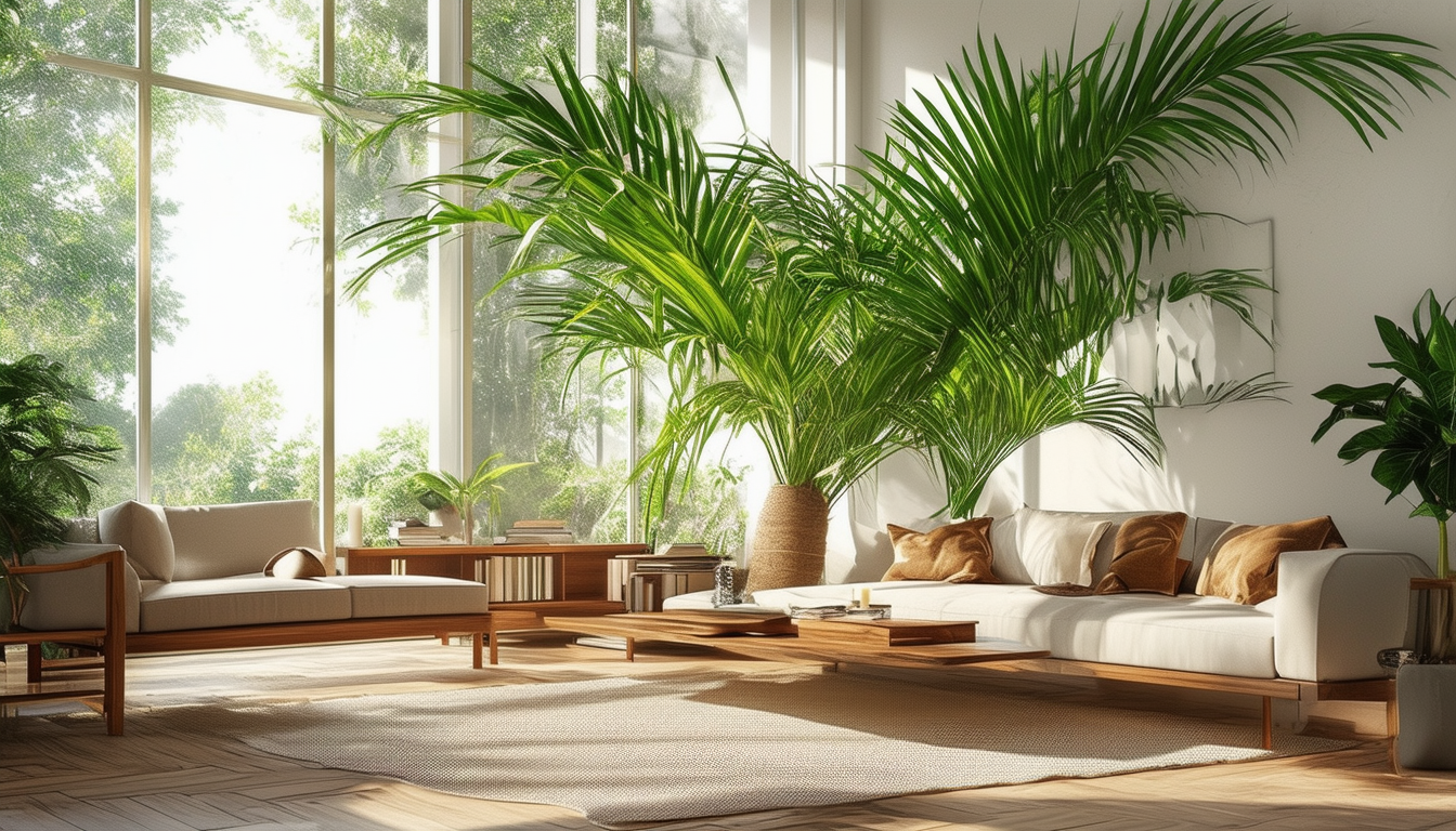 découvrez comment la dypsis lutescens, également connue sous le nom de palmier areca, peut transformer votre intérieur. appréciez ses bienfaits esthétiques et purifiants, apportant une touche de verdure tout en améliorant la qualité de l'air. optez pour cette plante d'intérieur facile d'entretien pour créer une ambiance harmonieuse chez vous.